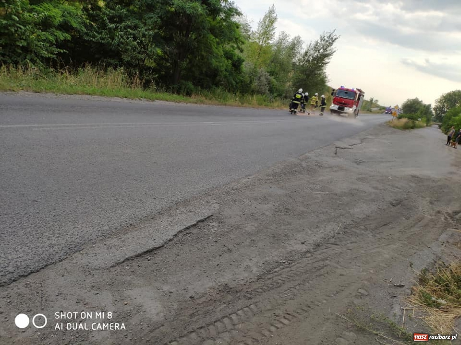 Zdjęcie w galerii na portalu naszraciborz.pl: Poranny ALARM w Krzyżanowicach  wiadomości z regionu