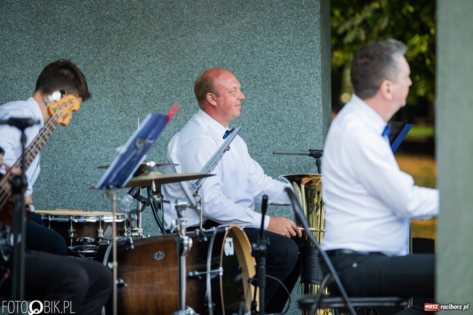 Zdjęcie w galerii na portalu naszraciborz.pl: Orkiestra Plania i klasyka operetki w parku Roth wiadomości z regionu