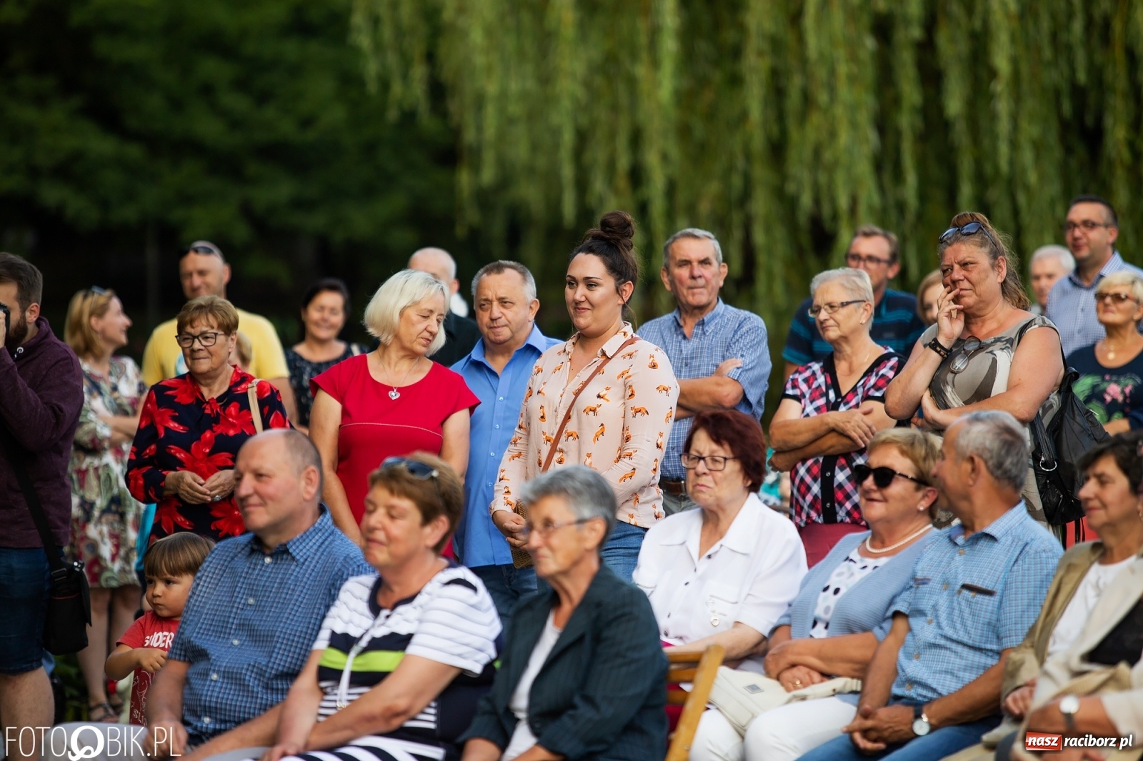 Zdjęcie w galerii na portalu naszraciborz.pl: Orkiestra Plania i klasyka operetki w parku Roth wiadomości z regionu