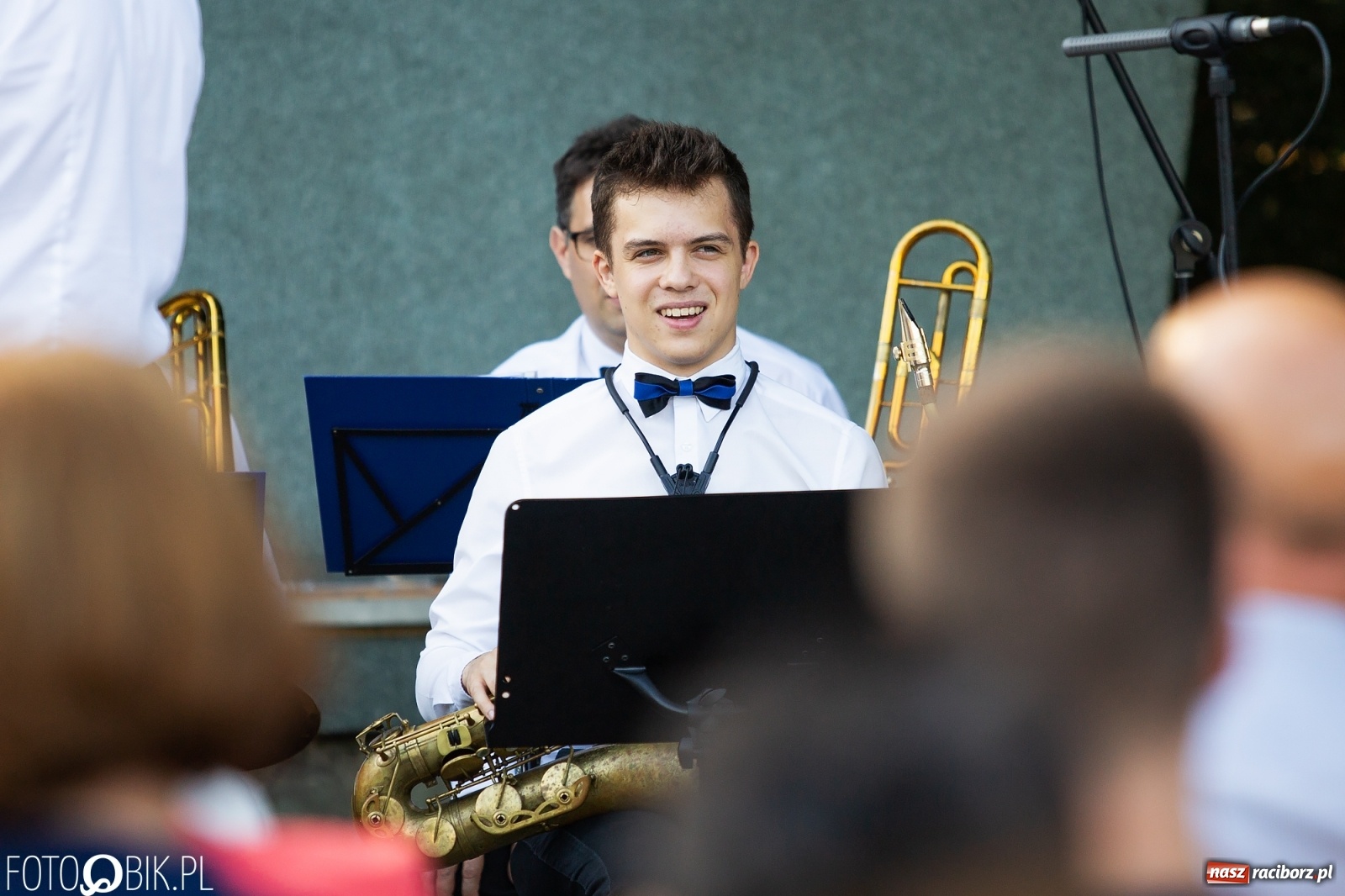 Zdjęcie w galerii na portalu naszraciborz.pl: Orkiestra Plania i klasyka operetki w parku Roth wiadomości z regionu