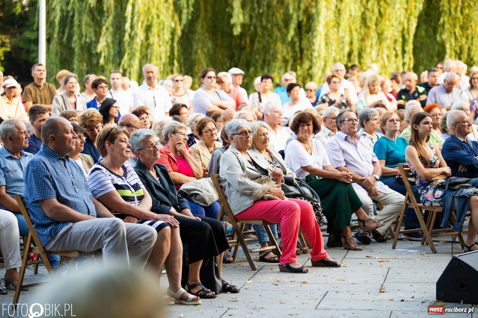 Zdjęcie w galerii na portalu naszraciborz.pl: Orkiestra Plania i klasyka operetki w parku Roth wiadomości z regionu