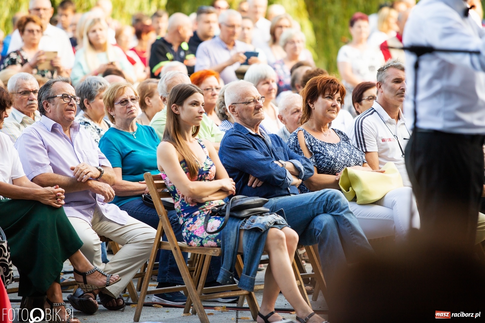 Zdjęcie w galerii na portalu naszraciborz.pl: Orkiestra Plania i klasyka operetki w parku Roth wiadomości z regionu