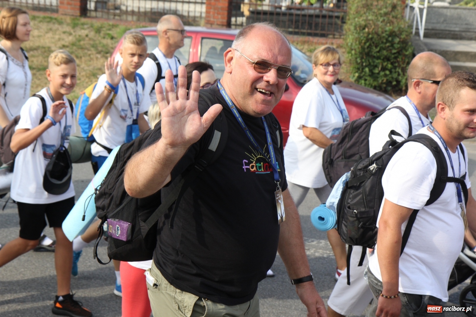 Zdjęcie w galerii na portalu naszraciborz.pl: Ruszyła 31. Piesza Pielgrzymka z Lubomi na Jasną Górę wiadomości z regionu