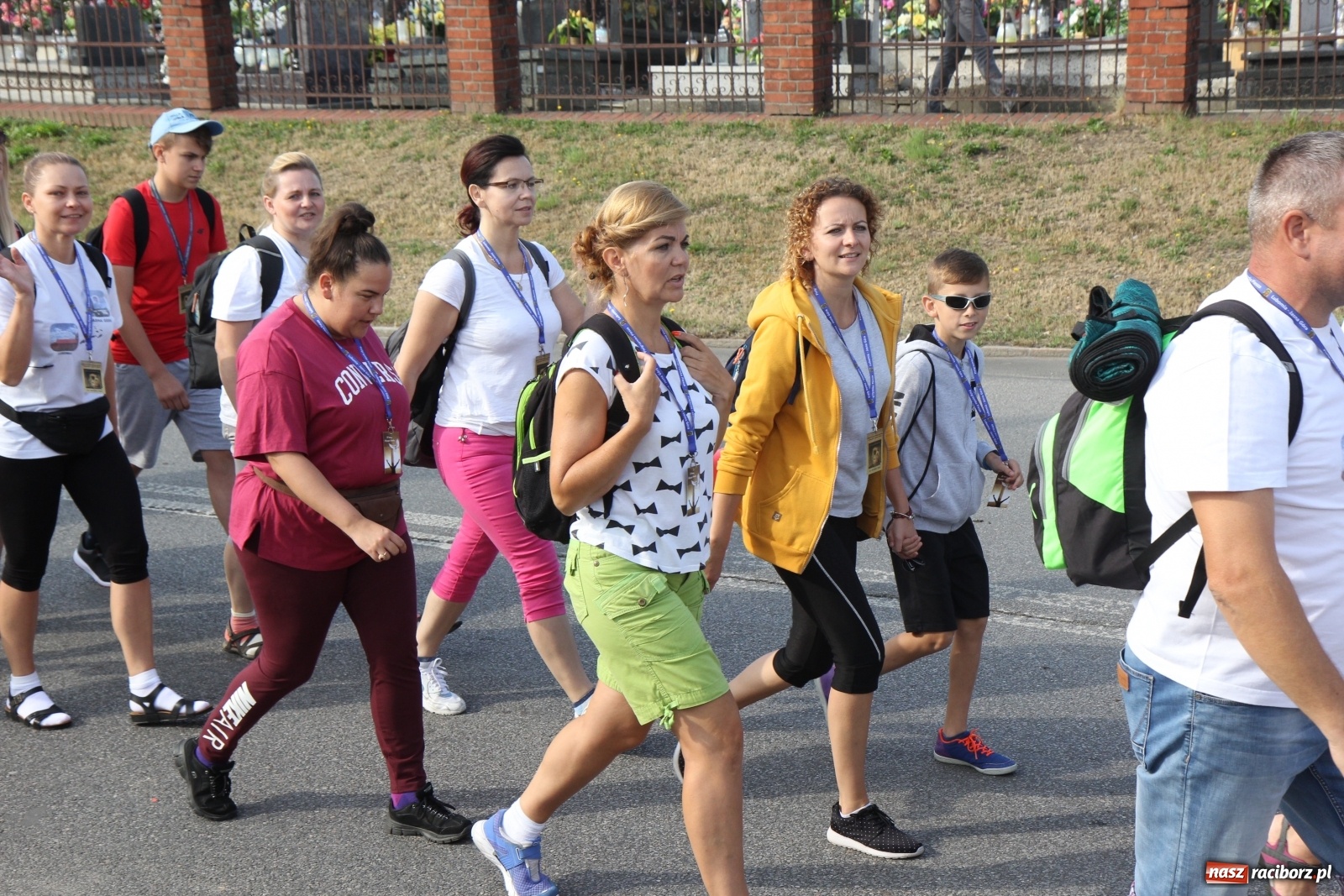 Zdjęcie w galerii na portalu naszraciborz.pl: Ruszyła 31. Piesza Pielgrzymka z Lubomi na Jasną Górę wiadomości z regionu