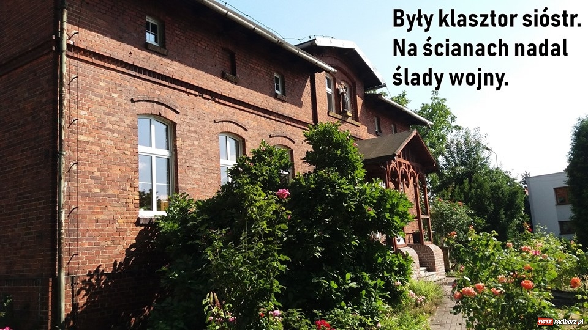 Zdjęcie w galerii na portalu naszraciborz.pl: Bomba wpadła przez dach, ale nie eksplodowała!  wiadomości z regionu