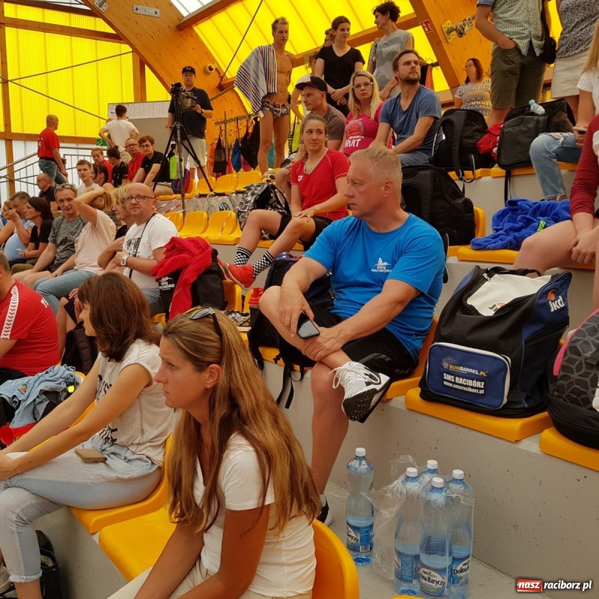 Zdjęcie w galerii na portalu naszraciborz.pl: Pływanie. Magdalena Modrzejewska i Patryk Rożenek z medalami Mistrzostw Polski wiadomości z regionu