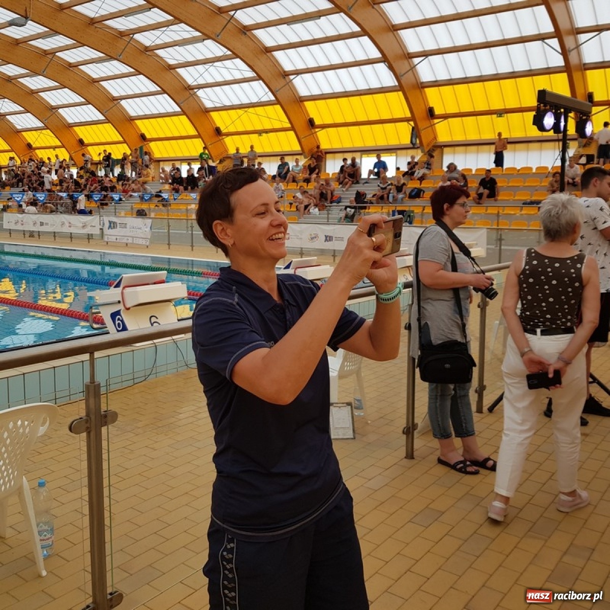 Zdjęcie w galerii na portalu naszraciborz.pl: Pływanie. Magdalena Modrzejewska i Patryk Rożenek z medalami Mistrzostw Polski wiadomości z regionu