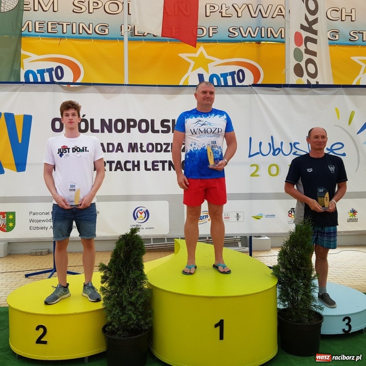 Zdjęcie w galerii na portalu naszraciborz.pl: Pływanie. Magdalena Modrzejewska i Patryk Rożenek z medalami Mistrzostw Polski wiadomości z regionu