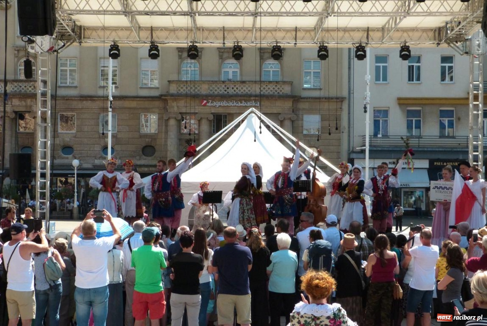 Zdjęcie w galerii na portalu naszraciborz.pl: Raciborzanie zatańczyli na festiwalu w Zagrzebiu  wiadomości z regionu
