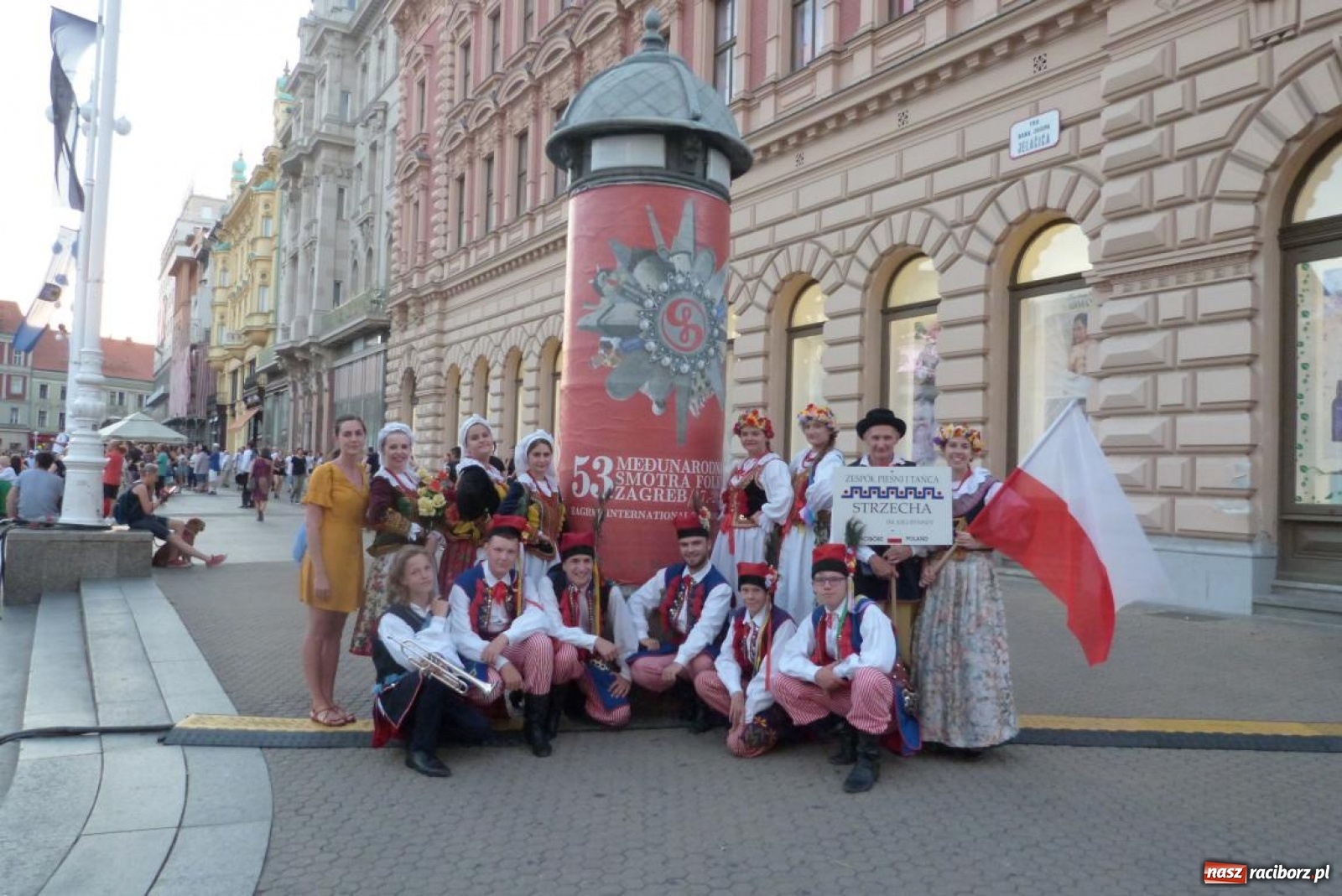 Zdjęcie w galerii na portalu naszraciborz.pl: Raciborzanie zatańczyli na festiwalu w Zagrzebiu  wiadomości z regionu