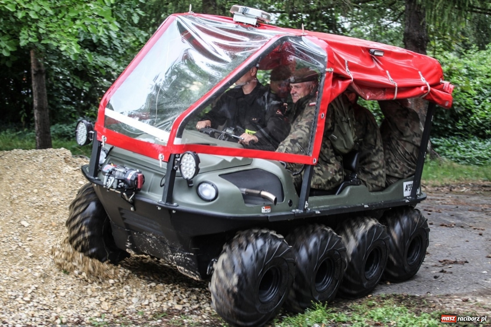 Zdjęcie w galerii na portalu naszraciborz.pl: Strażacy i terytorialsi po wspólnych ćwiczeniach wiadomości z regionu