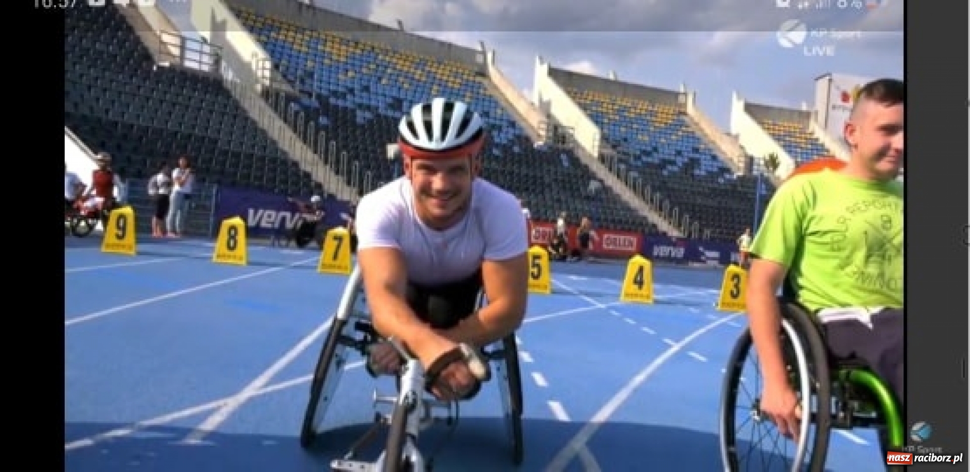 Zdjęcie w galerii na portalu naszraciborz.pl: Samuel Kołek mistrzem Polski w lekkiej atletyce niepełnosprawnych wiadomości z regionu