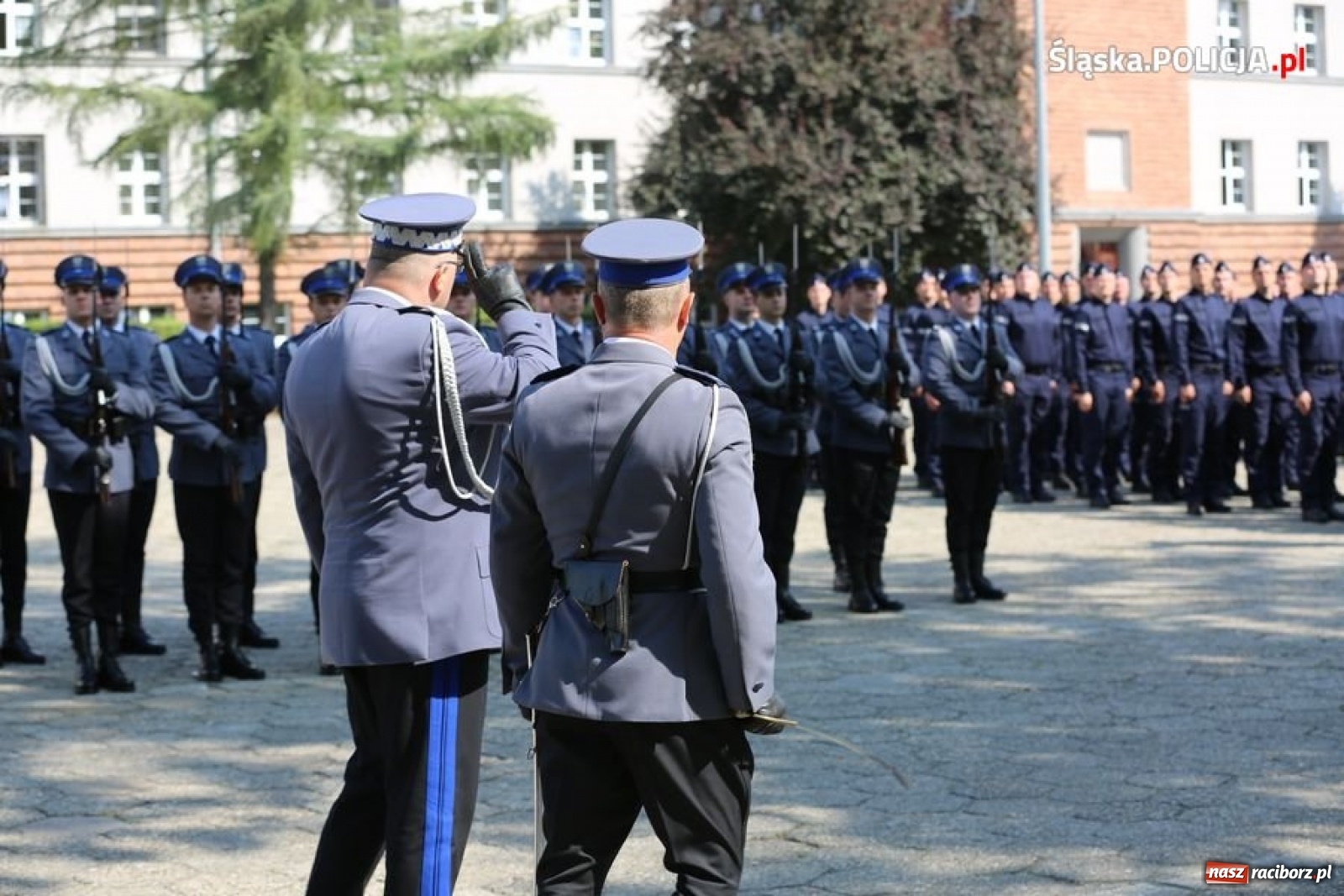 Zdjęcie w galerii na portalu naszraciborz.pl: Nowi policjanci złożyli ślubowanie [FOTO] wiadomości z regionu
