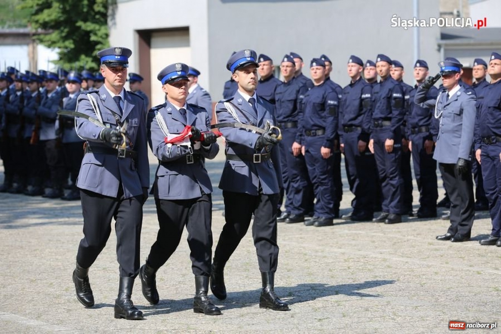 Zdjęcie w galerii na portalu naszraciborz.pl: Nowi policjanci złożyli ślubowanie [FOTO] wiadomości z regionu