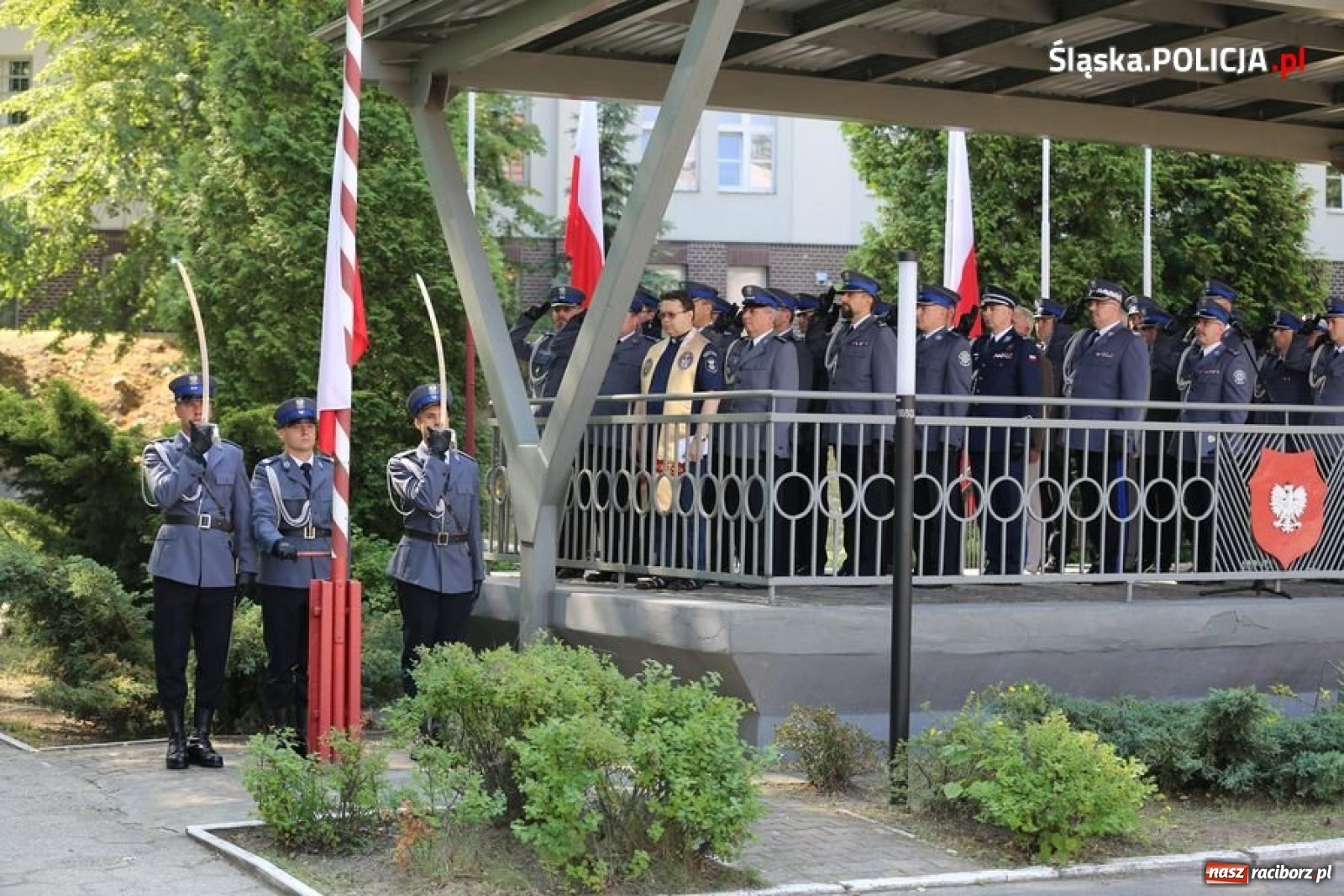 Zdjęcie w galerii na portalu naszraciborz.pl: Nowi policjanci złożyli ślubowanie [FOTO] wiadomości z regionu
