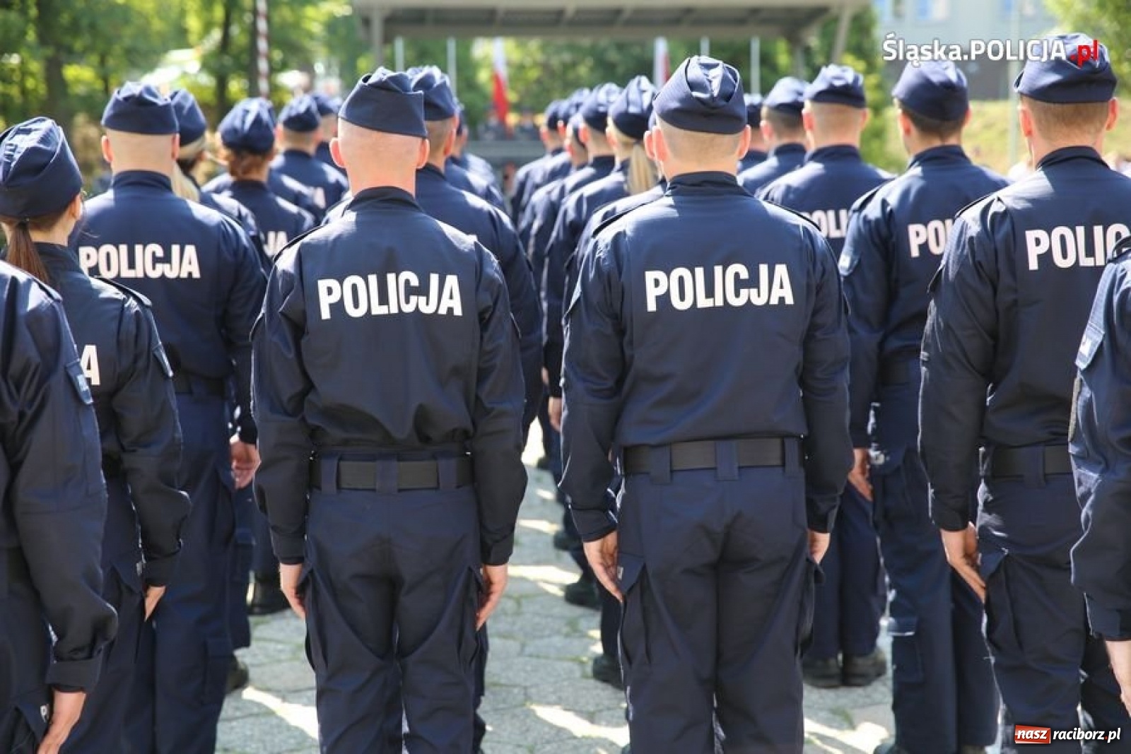 Zdjęcie w galerii na portalu naszraciborz.pl: Nowi policjanci złożyli ślubowanie [FOTO] wiadomości z regionu