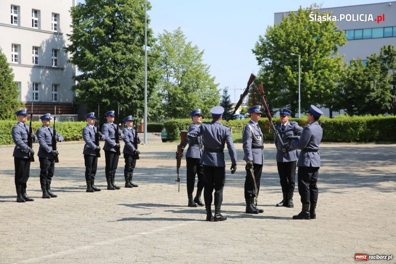 Zdjęcie w galerii na portalu naszraciborz.pl: Nowi policjanci złożyli ślubowanie [FOTO] wiadomości z regionu