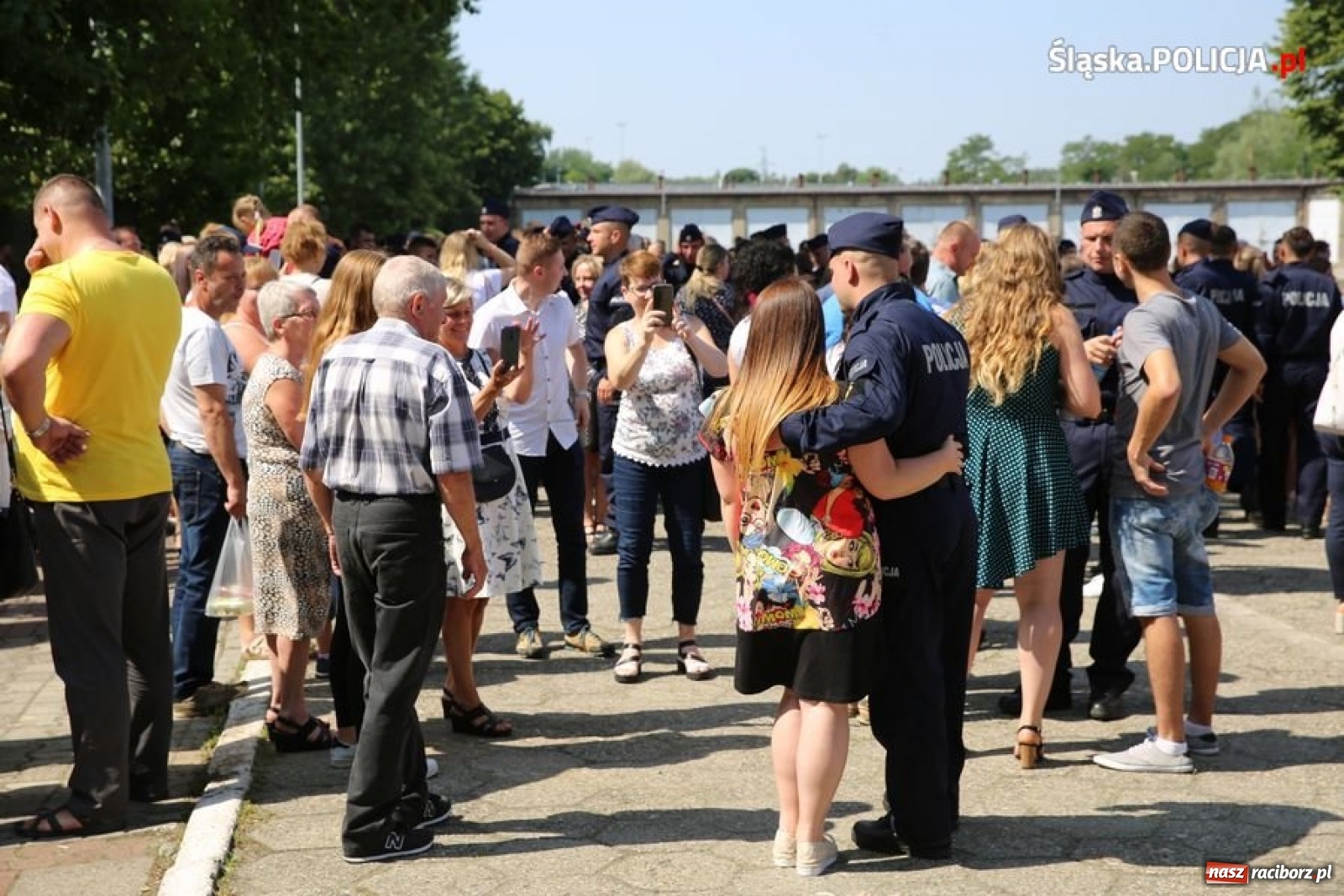 Zdjęcie w galerii na portalu naszraciborz.pl: Nowi policjanci złożyli ślubowanie [FOTO] wiadomości z regionu