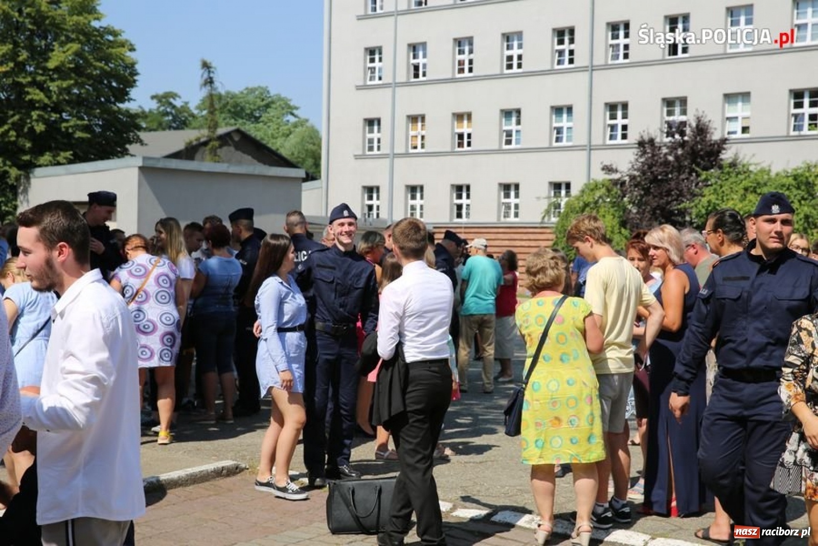 Zdjęcie w galerii na portalu naszraciborz.pl: Nowi policjanci złożyli ślubowanie [FOTO] wiadomości z regionu