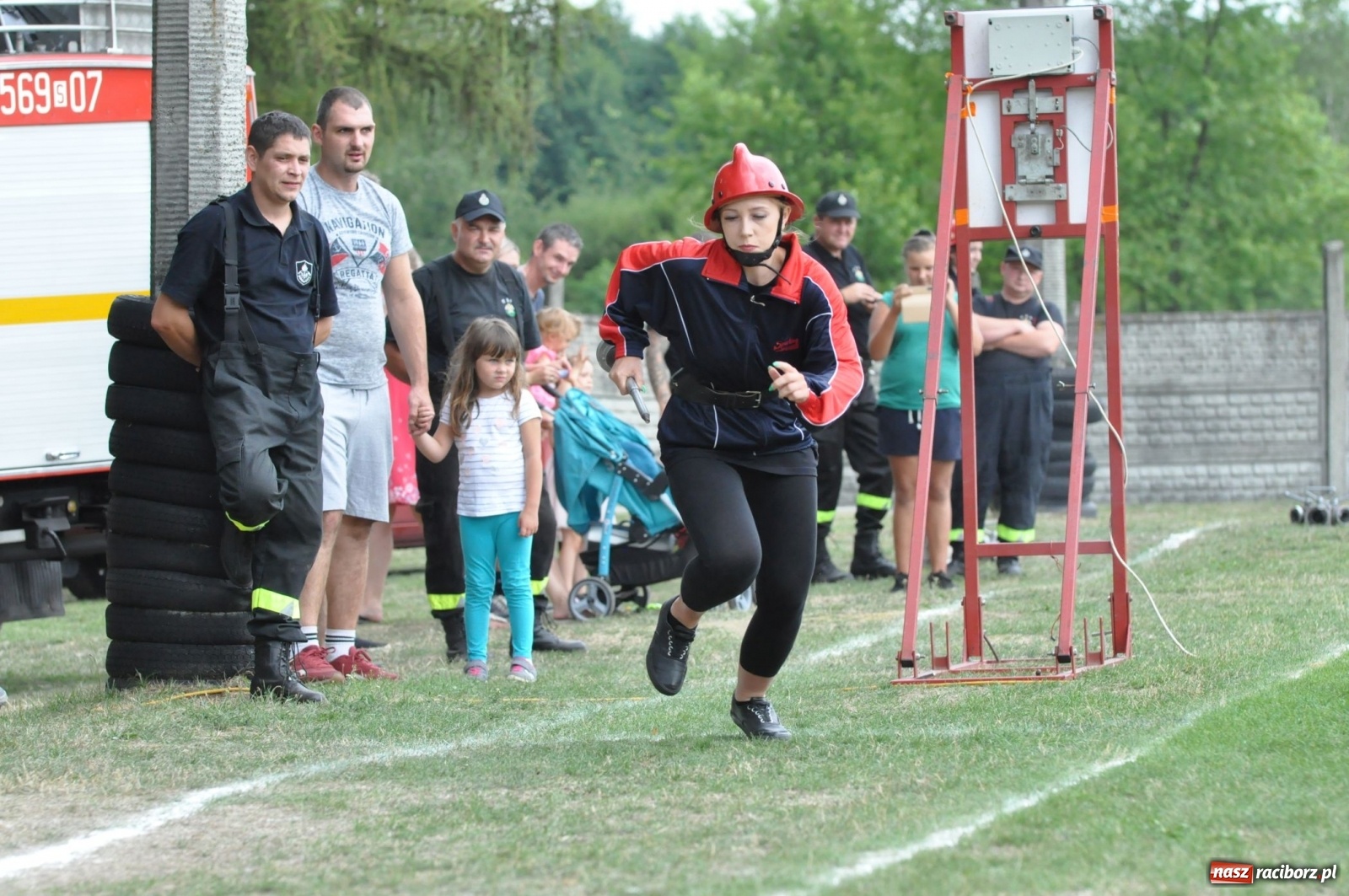 Zdjęcie w galerii na portalu naszraciborz.pl: Budziska o krok przez Rudą. Zawody sportowo-pożarnicze gminy Kuźnia Raciborska [FOTO] i [WIDEO] wiadomości z regionu