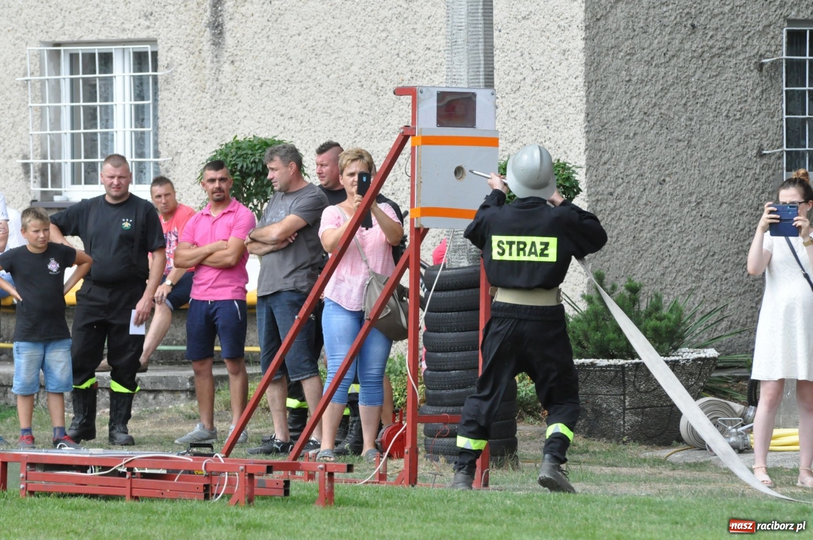 Zdjęcie w galerii na portalu naszraciborz.pl: Budziska o krok przez Rudą. Zawody sportowo-pożarnicze gminy Kuźnia Raciborska [FOTO] i [WIDEO] wiadomości z regionu