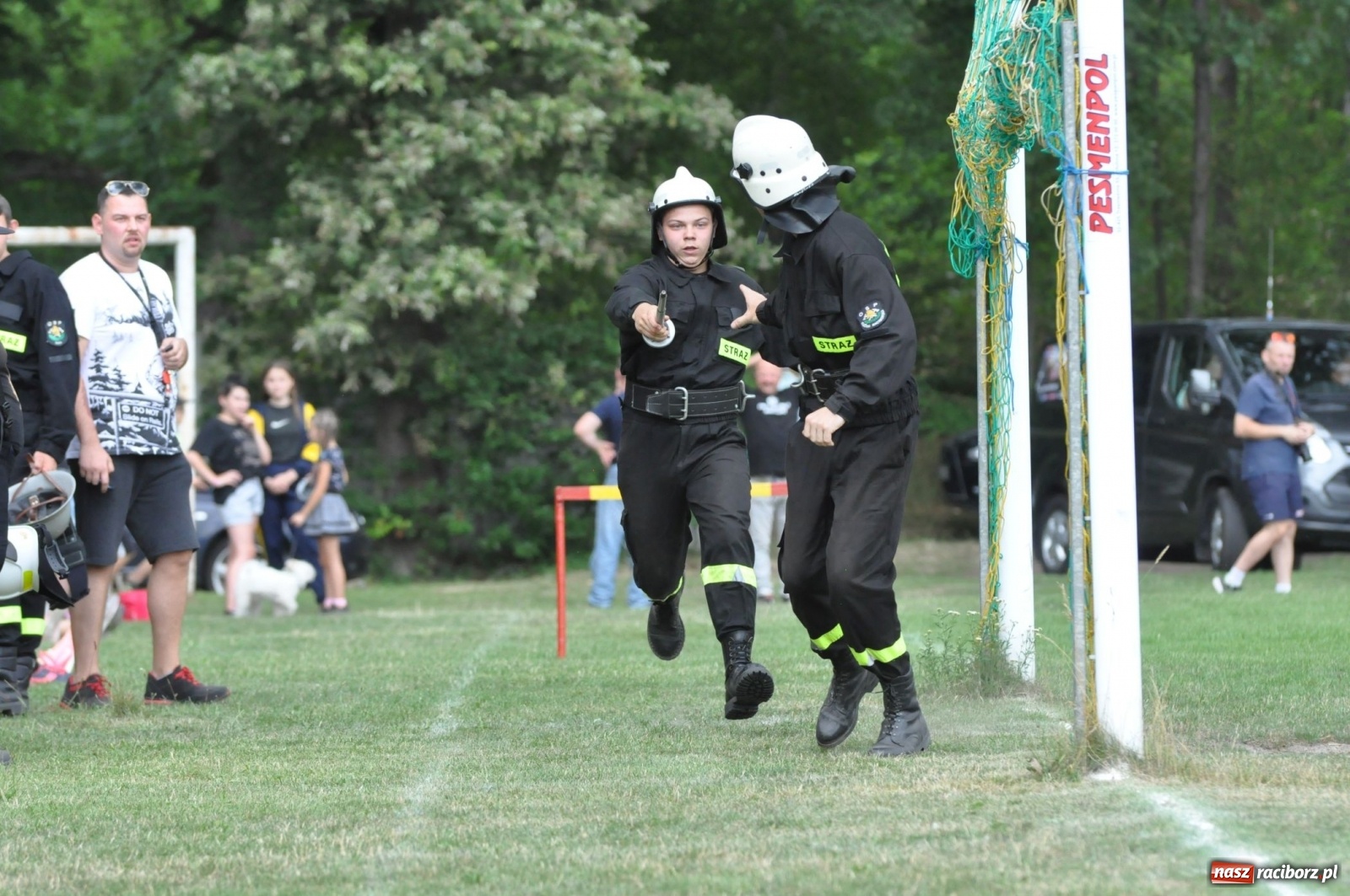 Zdjęcie w galerii na portalu naszraciborz.pl: Budziska o krok przez Rudą. Zawody sportowo-pożarnicze gminy Kuźnia Raciborska [FOTO] i [WIDEO] wiadomości z regionu