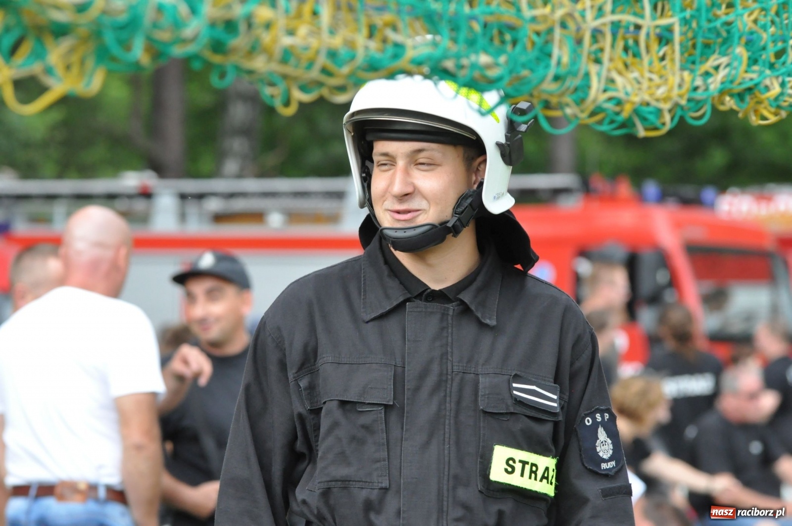 Zdjęcie w galerii na portalu naszraciborz.pl: Budziska o krok przez Rudą. Zawody sportowo-pożarnicze gminy Kuźnia Raciborska [FOTO] i [WIDEO] wiadomości z regionu