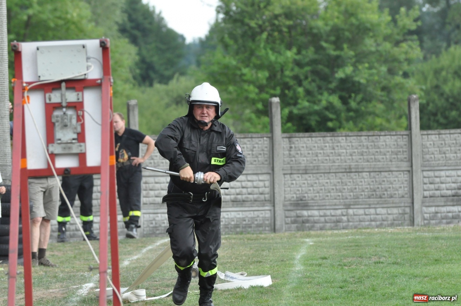 Zdjęcie w galerii na portalu naszraciborz.pl: Budziska o krok przez Rudą. Zawody sportowo-pożarnicze gminy Kuźnia Raciborska [FOTO] i [WIDEO] wiadomości z regionu