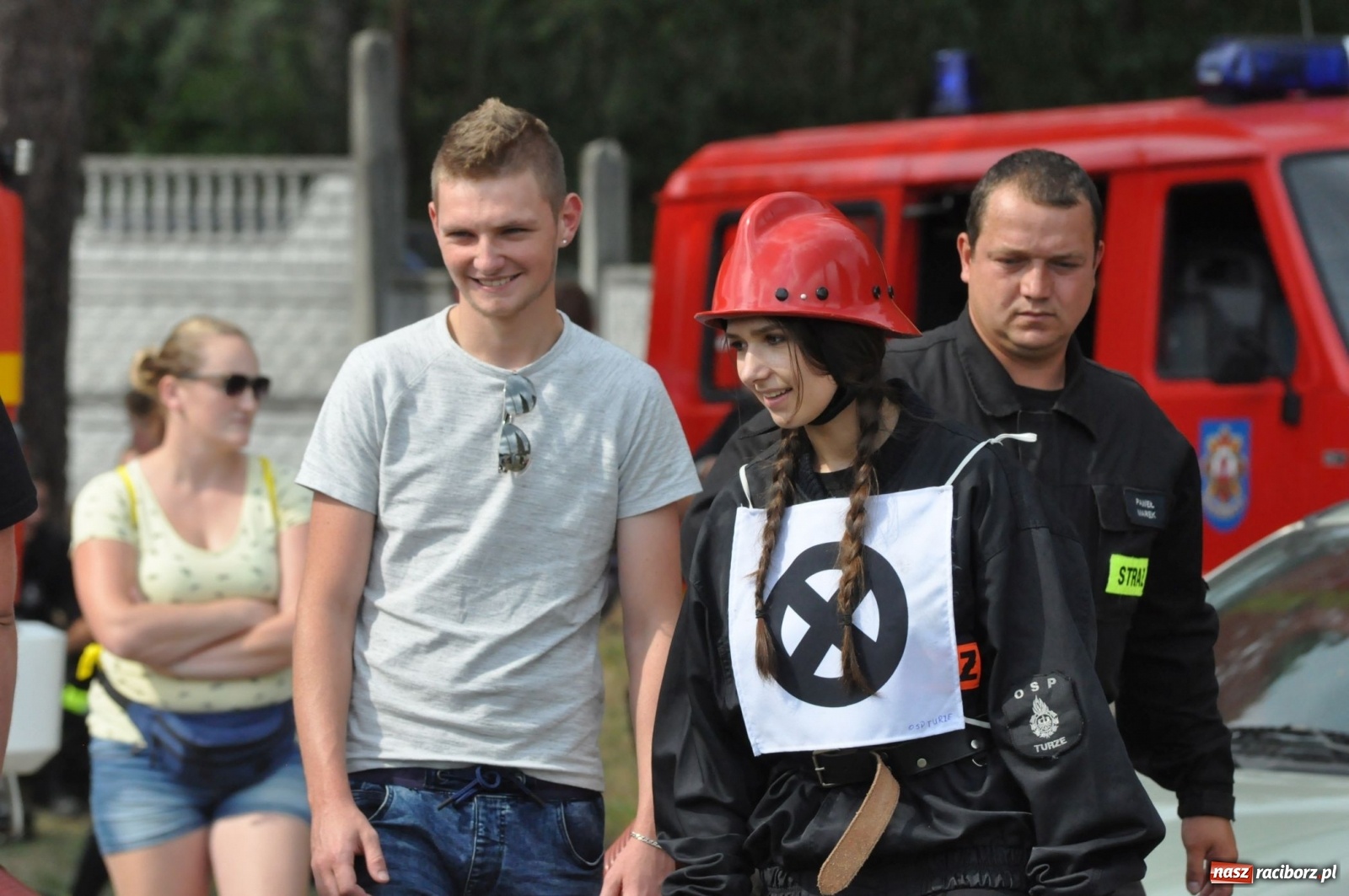 Zdjęcie w galerii na portalu naszraciborz.pl: Budziska o krok przez Rudą. Zawody sportowo-pożarnicze gminy Kuźnia Raciborska [FOTO] i [WIDEO] wiadomości z regionu
