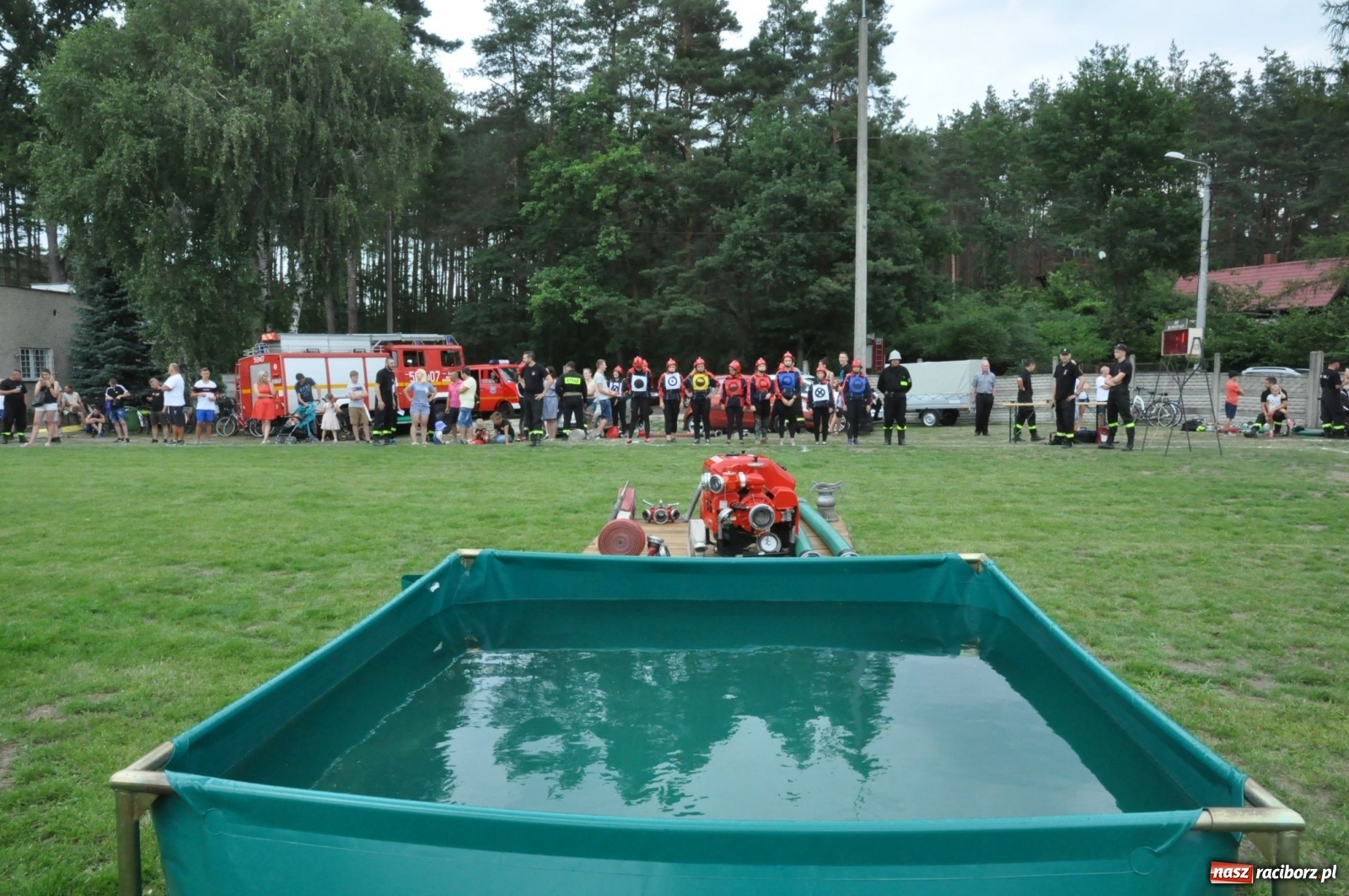 Zdjęcie w galerii na portalu naszraciborz.pl: Budziska o krok przez Rudą. Zawody sportowo-pożarnicze gminy Kuźnia Raciborska [FOTO] i [WIDEO] wiadomości z regionu