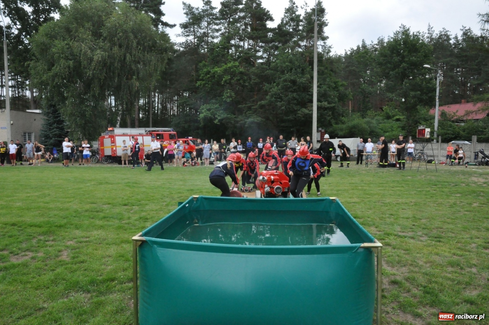 Zdjęcie w galerii na portalu naszraciborz.pl: Budziska o krok przez Rudą. Zawody sportowo-pożarnicze gminy Kuźnia Raciborska [FOTO] i [WIDEO] wiadomości z regionu