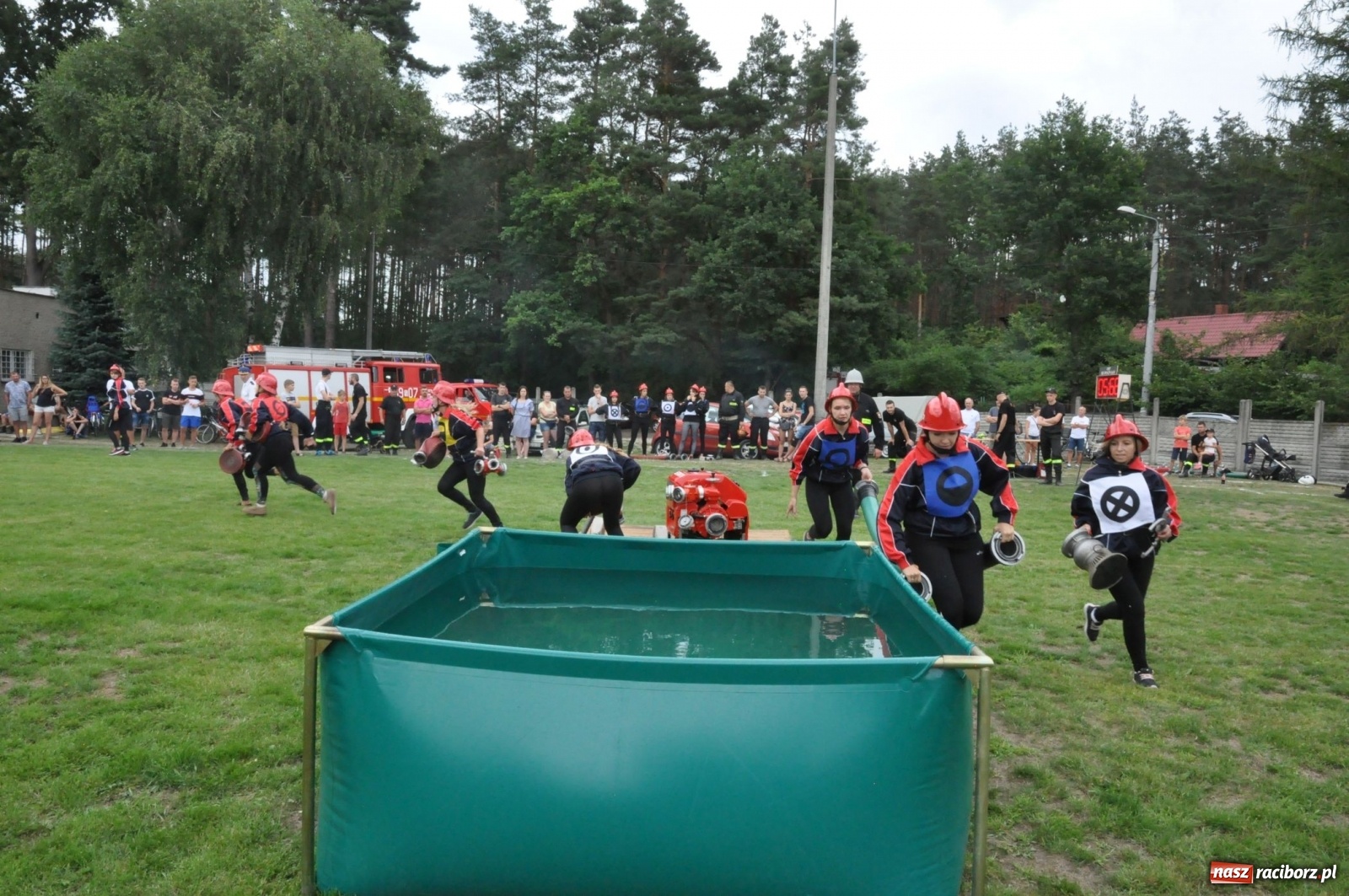 Zdjęcie w galerii na portalu naszraciborz.pl: Budziska o krok przez Rudą. Zawody sportowo-pożarnicze gminy Kuźnia Raciborska [FOTO] i [WIDEO] wiadomości z regionu