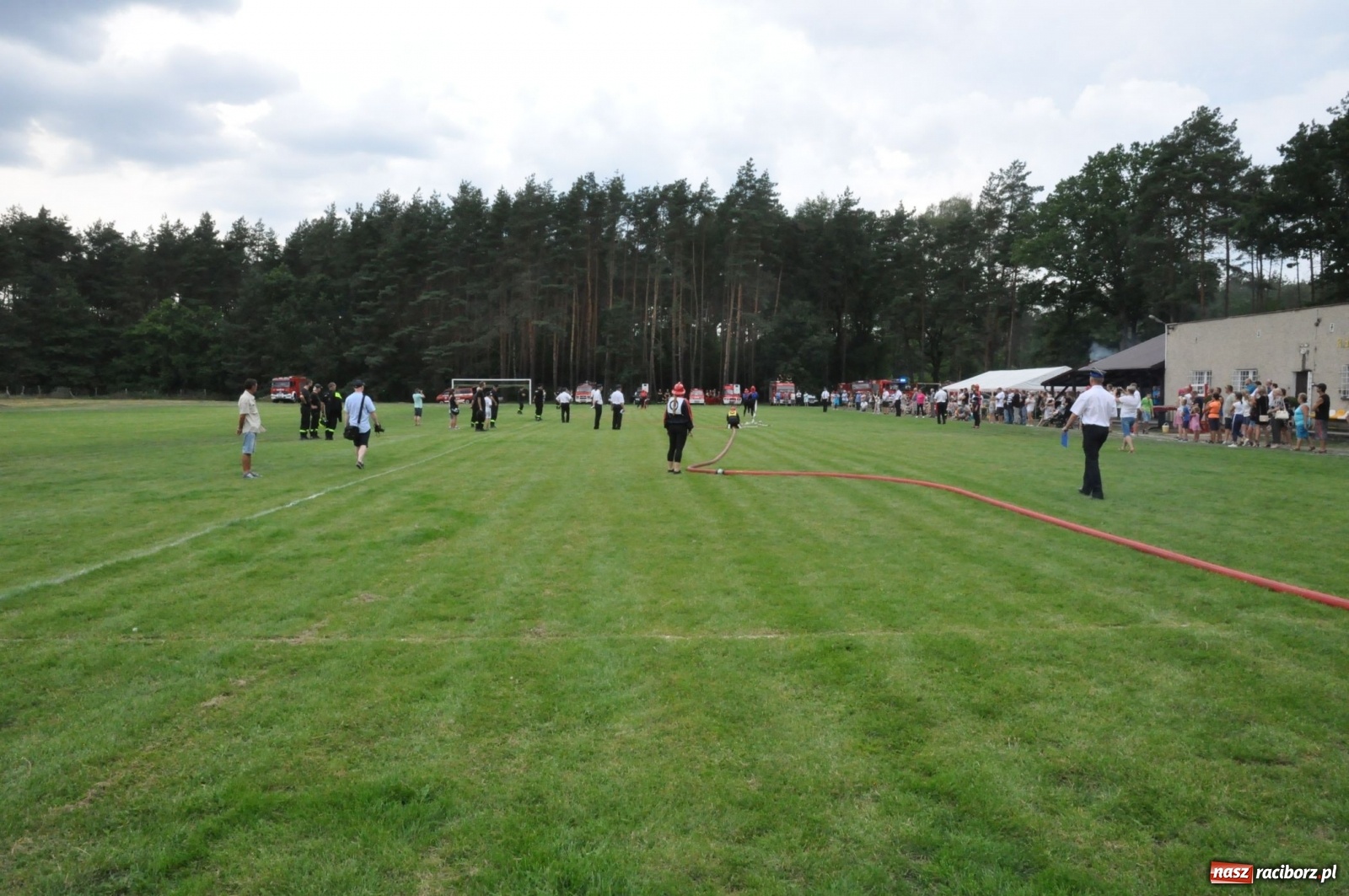 Zdjęcie w galerii na portalu naszraciborz.pl: Budziska o krok przez Rudą. Zawody sportowo-pożarnicze gminy Kuźnia Raciborska [FOTO] i [WIDEO] wiadomości z regionu