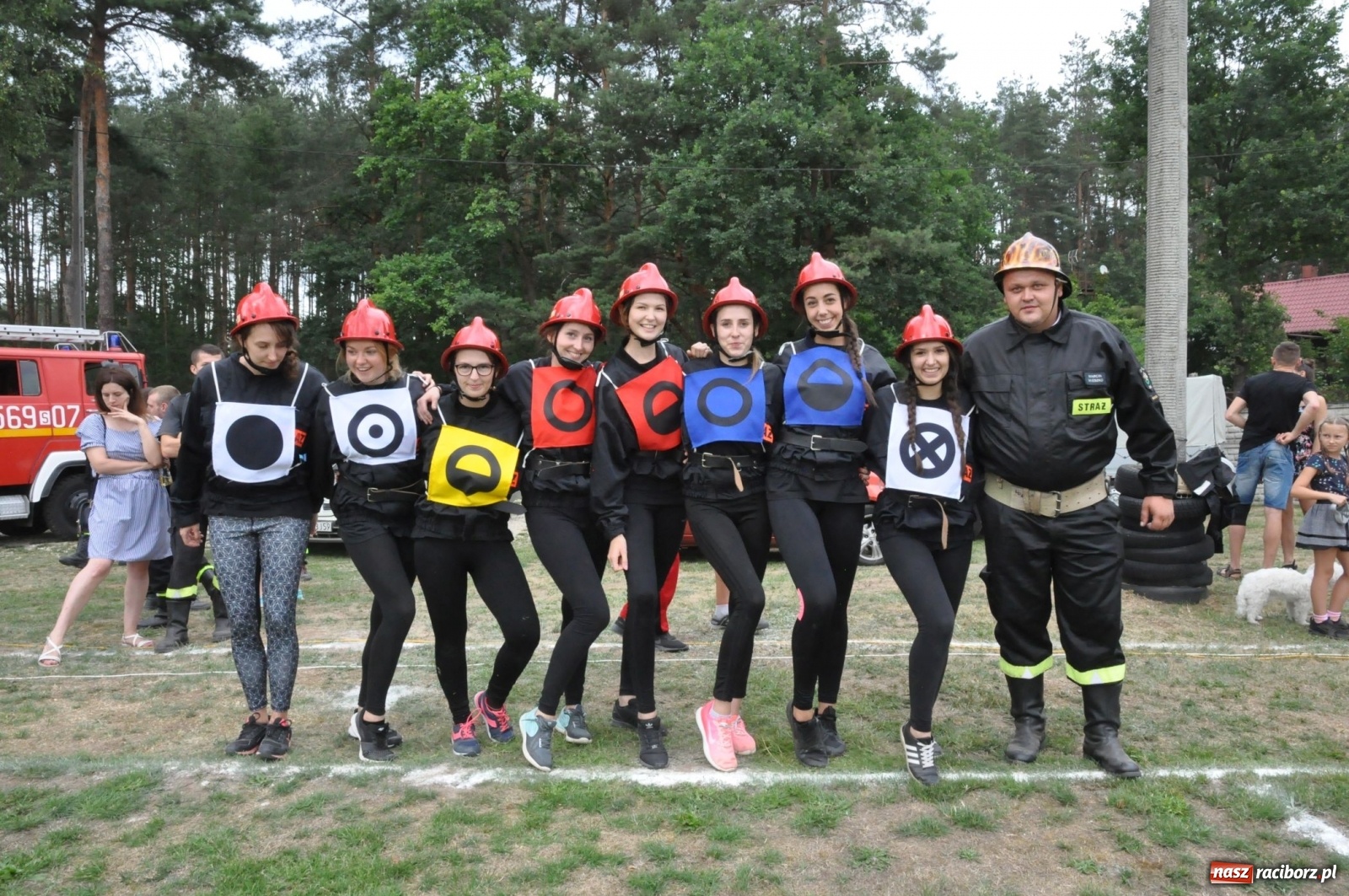 Zdjęcie w galerii na portalu naszraciborz.pl: Budziska o krok przez Rudą. Zawody sportowo-pożarnicze gminy Kuźnia Raciborska [FOTO] i [WIDEO] wiadomości z regionu