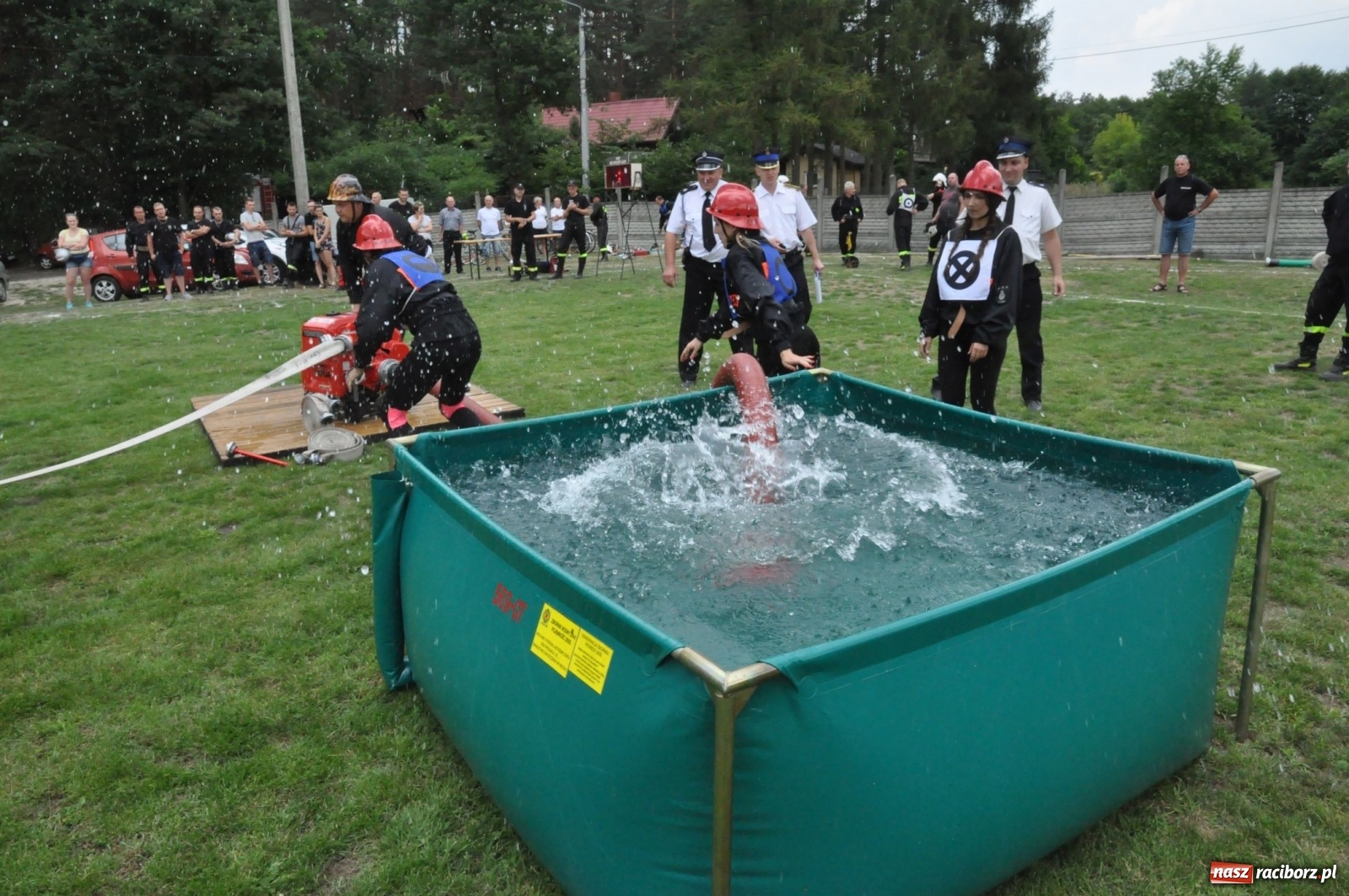 Zdjęcie w galerii na portalu naszraciborz.pl: Budziska o krok przez Rudą. Zawody sportowo-pożarnicze gminy Kuźnia Raciborska [FOTO] i [WIDEO] wiadomości z regionu