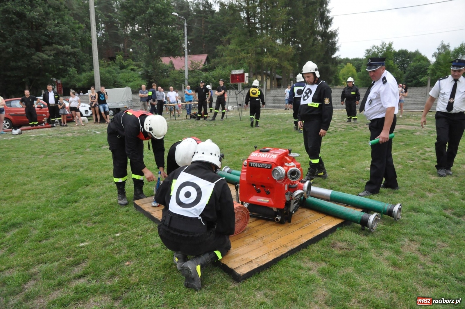 Zdjęcie w galerii na portalu naszraciborz.pl: Budziska o krok przez Rudą. Zawody sportowo-pożarnicze gminy Kuźnia Raciborska [FOTO] i [WIDEO] wiadomości z regionu