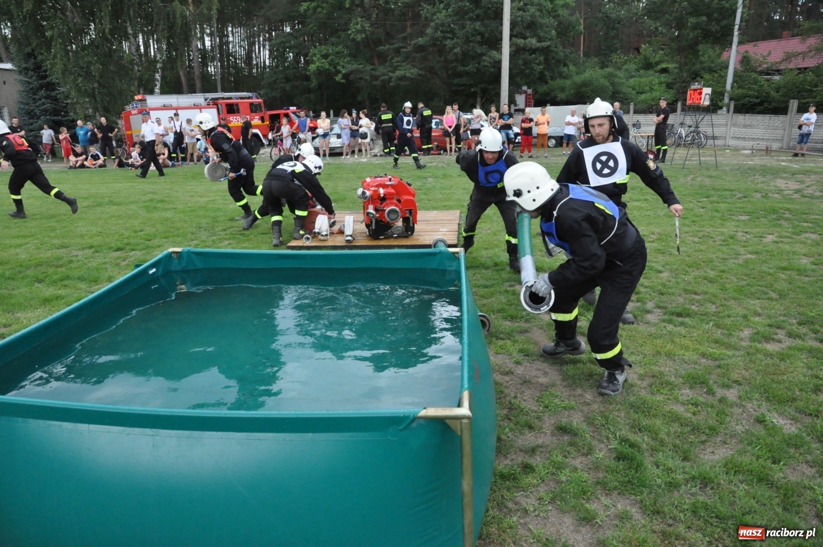 Zdjęcie w galerii na portalu naszraciborz.pl: Budziska o krok przez Rudą. Zawody sportowo-pożarnicze gminy Kuźnia Raciborska [FOTO] i [WIDEO] wiadomości z regionu