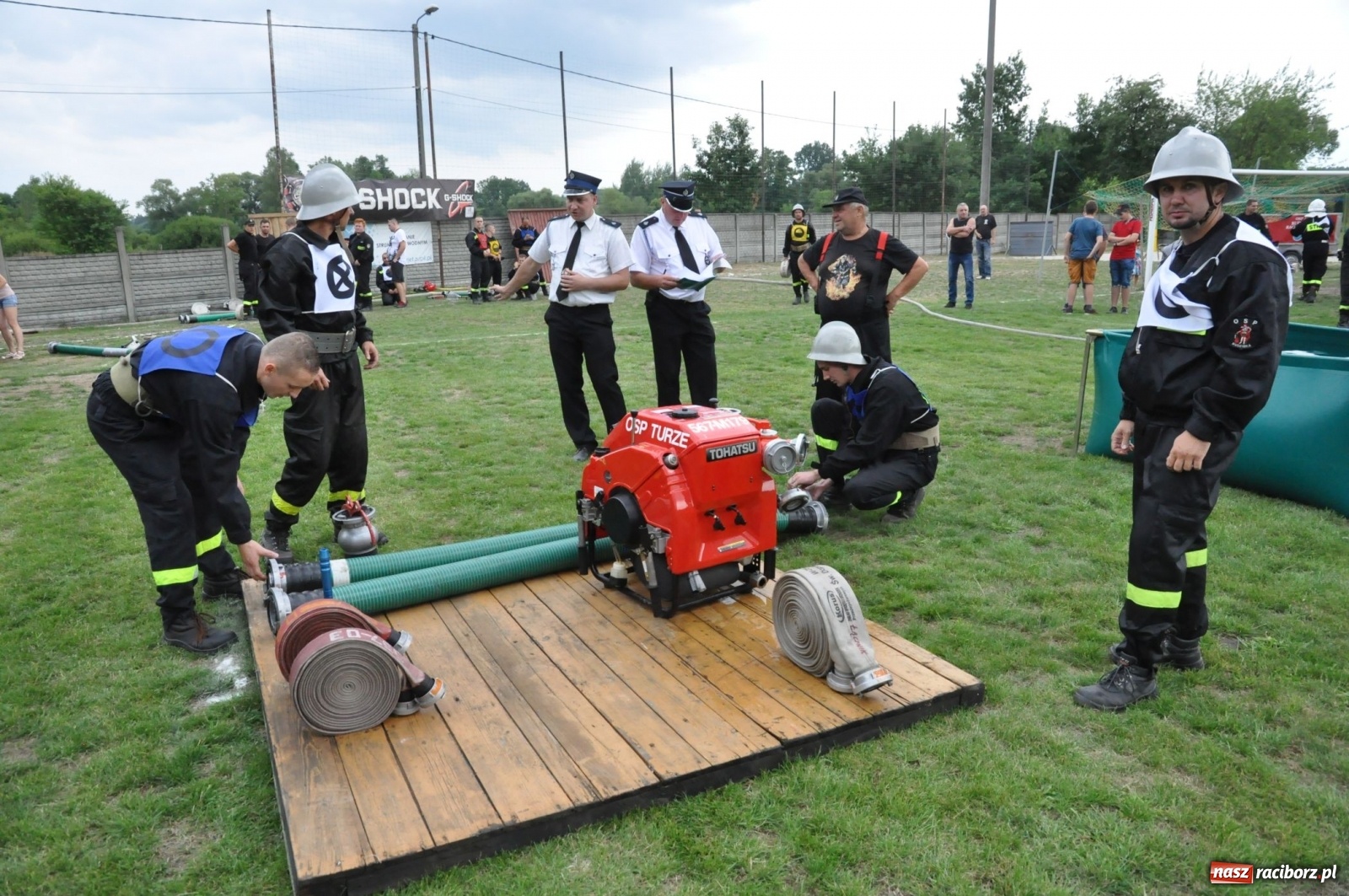 Zdjęcie w galerii na portalu naszraciborz.pl: Budziska o krok przez Rudą. Zawody sportowo-pożarnicze gminy Kuźnia Raciborska [FOTO] i [WIDEO] wiadomości z regionu
