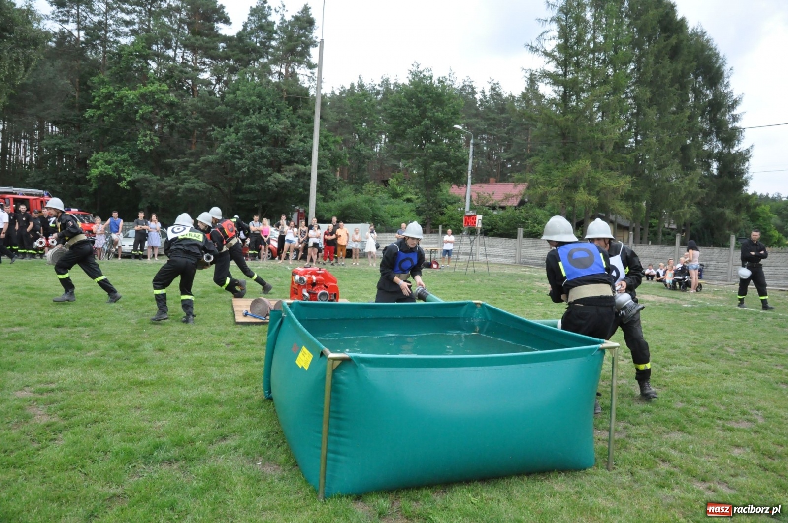 Zdjęcie w galerii na portalu naszraciborz.pl: Budziska o krok przez Rudą. Zawody sportowo-pożarnicze gminy Kuźnia Raciborska [FOTO] i [WIDEO] wiadomości z regionu