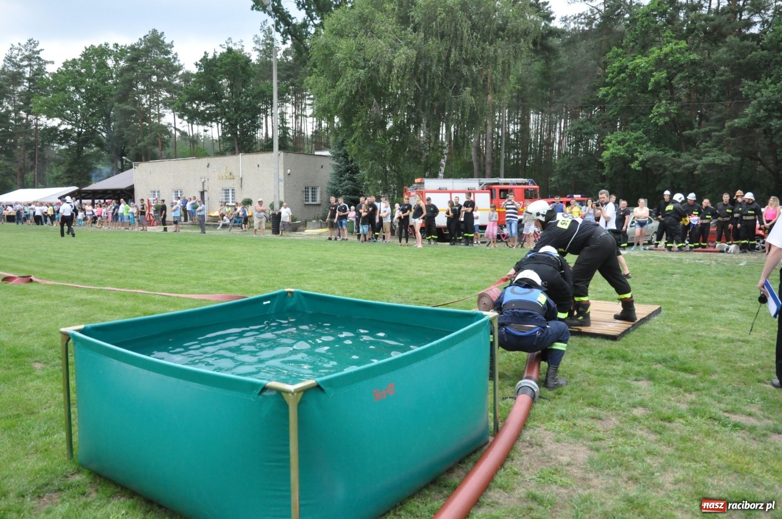 Zdjęcie w galerii na portalu naszraciborz.pl: Budziska o krok przez Rudą. Zawody sportowo-pożarnicze gminy Kuźnia Raciborska [FOTO] i [WIDEO] wiadomości z regionu