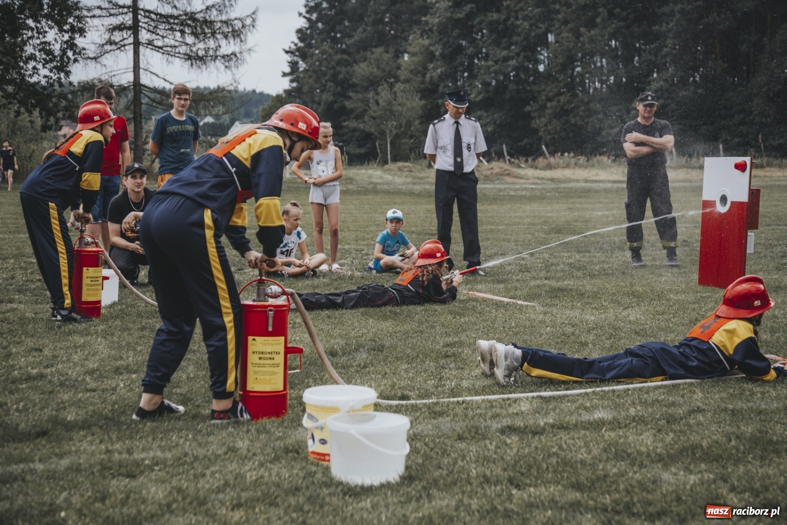 Zdjęcie w galerii na portalu naszraciborz.pl: Budziska o krok przez Rudą. Zawody sportowo-pożarnicze gminy Kuźnia Raciborska [FOTO] i [WIDEO] wiadomości z regionu