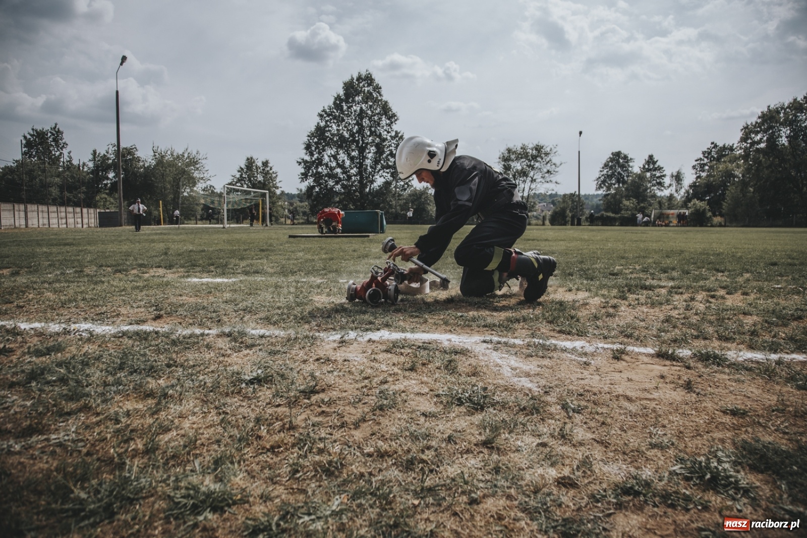Zdjęcie w galerii na portalu naszraciborz.pl: Budziska o krok przez Rudą. Zawody sportowo-pożarnicze gminy Kuźnia Raciborska [FOTO] i [WIDEO] wiadomości z regionu