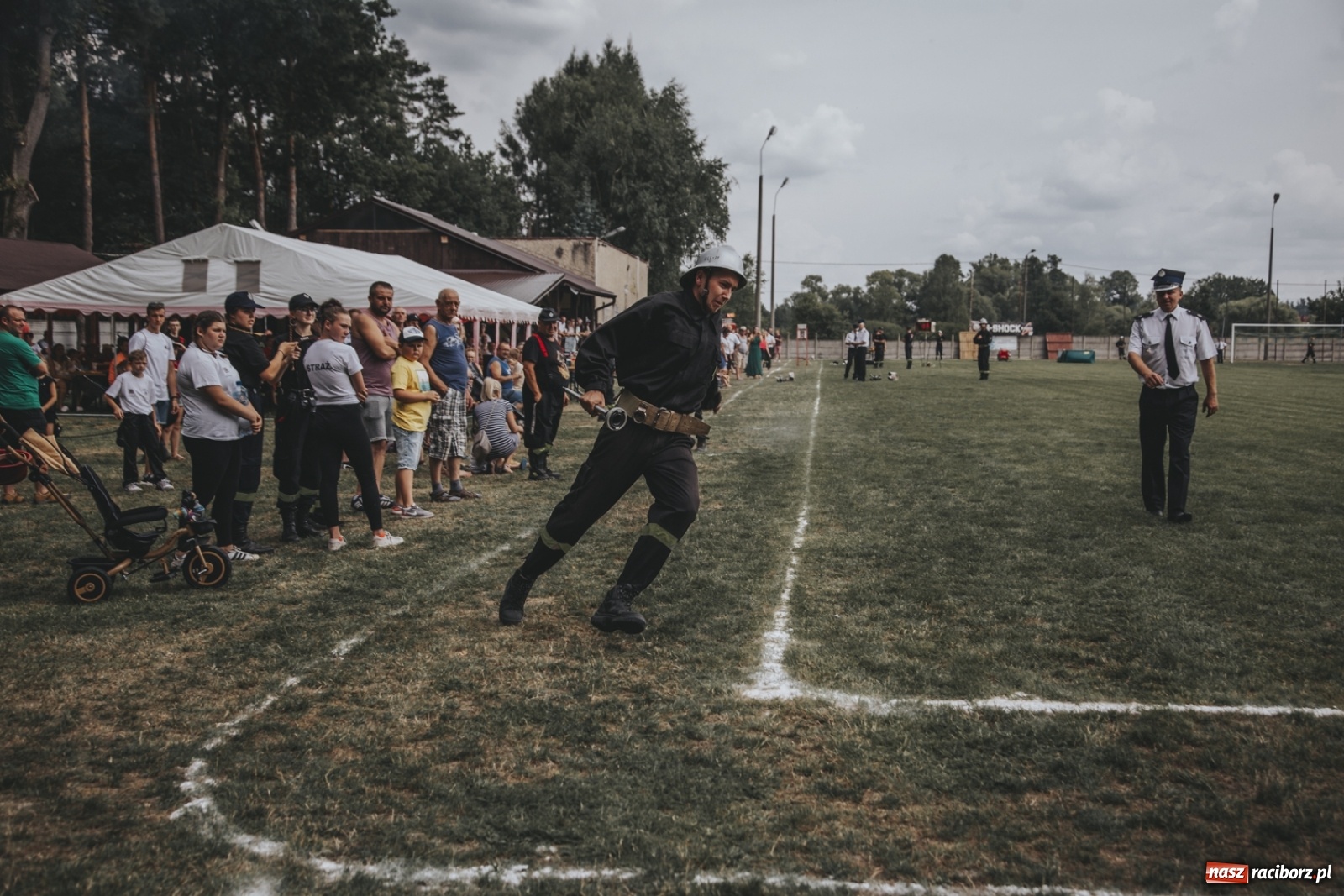 Zdjęcie w galerii na portalu naszraciborz.pl: Budziska o krok przez Rudą. Zawody sportowo-pożarnicze gminy Kuźnia Raciborska [FOTO] i [WIDEO] wiadomości z regionu