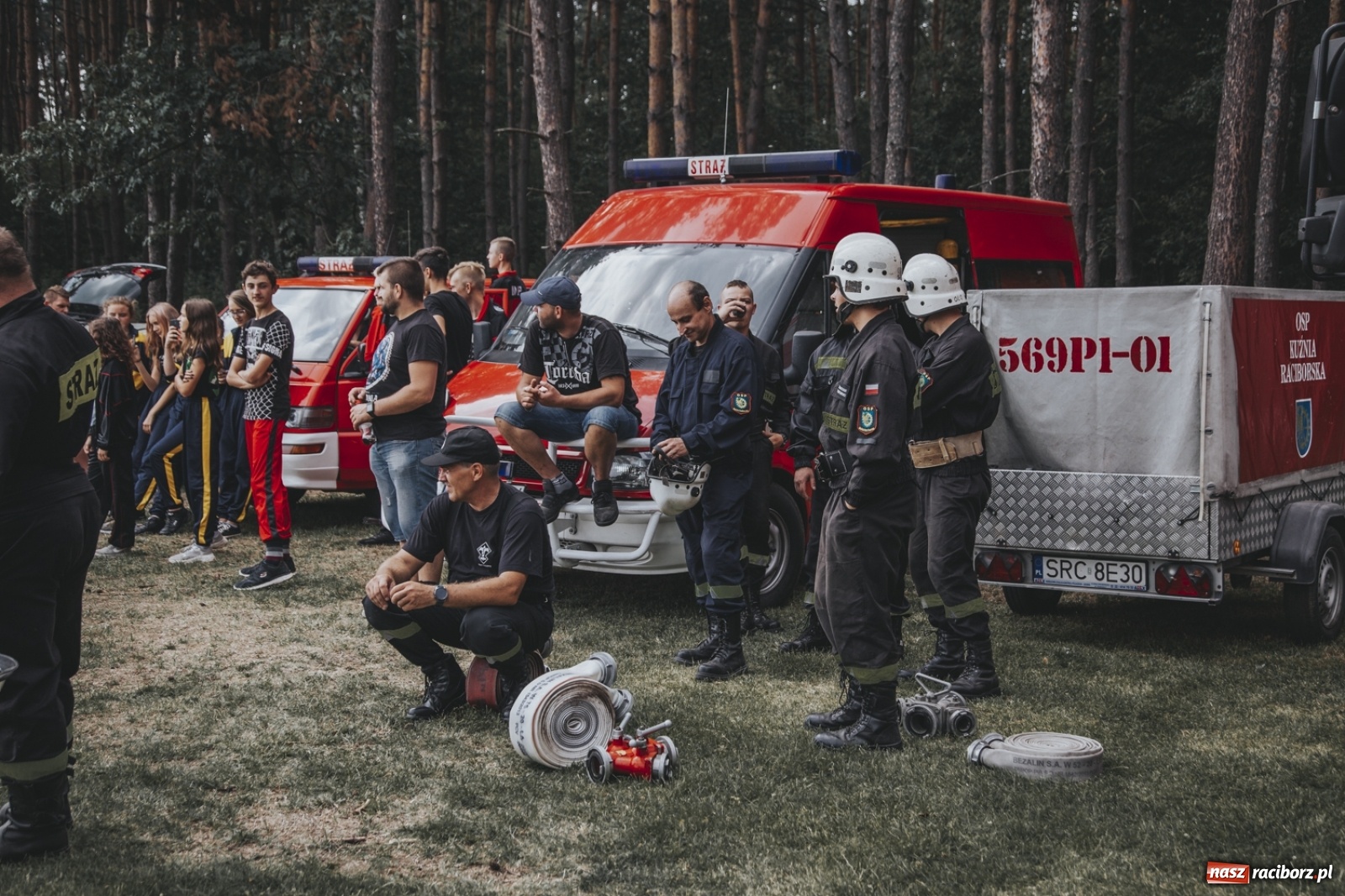 Zdjęcie w galerii na portalu naszraciborz.pl: Budziska o krok przez Rudą. Zawody sportowo-pożarnicze gminy Kuźnia Raciborska [FOTO] i [WIDEO] wiadomości z regionu