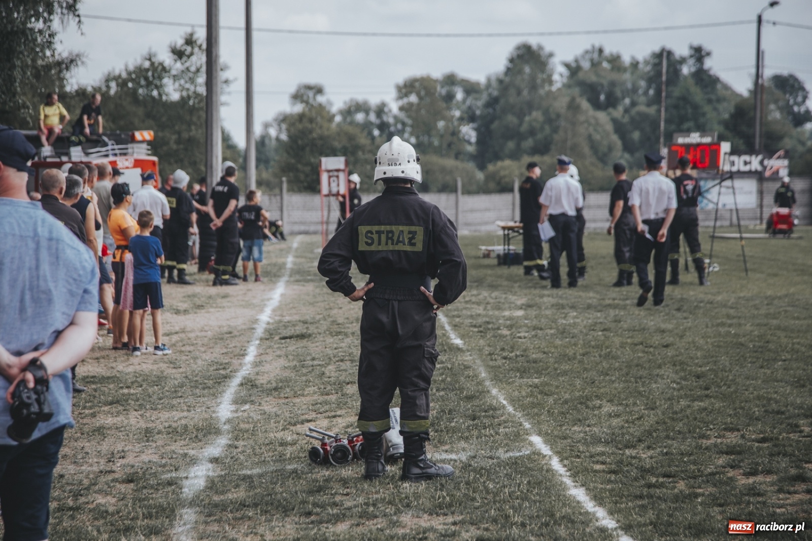 Zdjęcie w galerii na portalu naszraciborz.pl: Budziska o krok przez Rudą. Zawody sportowo-pożarnicze gminy Kuźnia Raciborska [FOTO] i [WIDEO] wiadomości z regionu