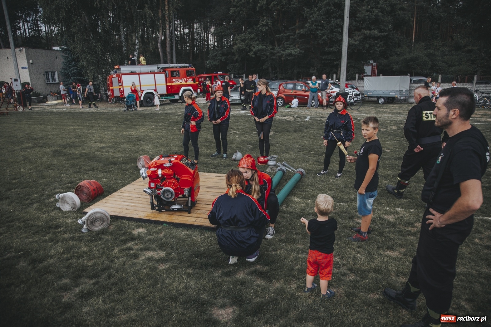 Zdjęcie w galerii na portalu naszraciborz.pl: Budziska o krok przez Rudą. Zawody sportowo-pożarnicze gminy Kuźnia Raciborska [FOTO] i [WIDEO] wiadomości z regionu