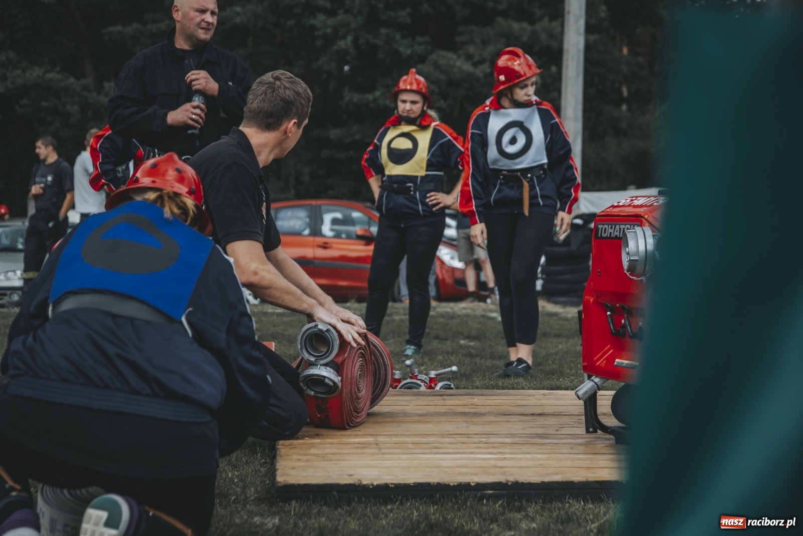 Zdjęcie w galerii na portalu naszraciborz.pl: Budziska o krok przez Rudą. Zawody sportowo-pożarnicze gminy Kuźnia Raciborska [FOTO] i [WIDEO] wiadomości z regionu