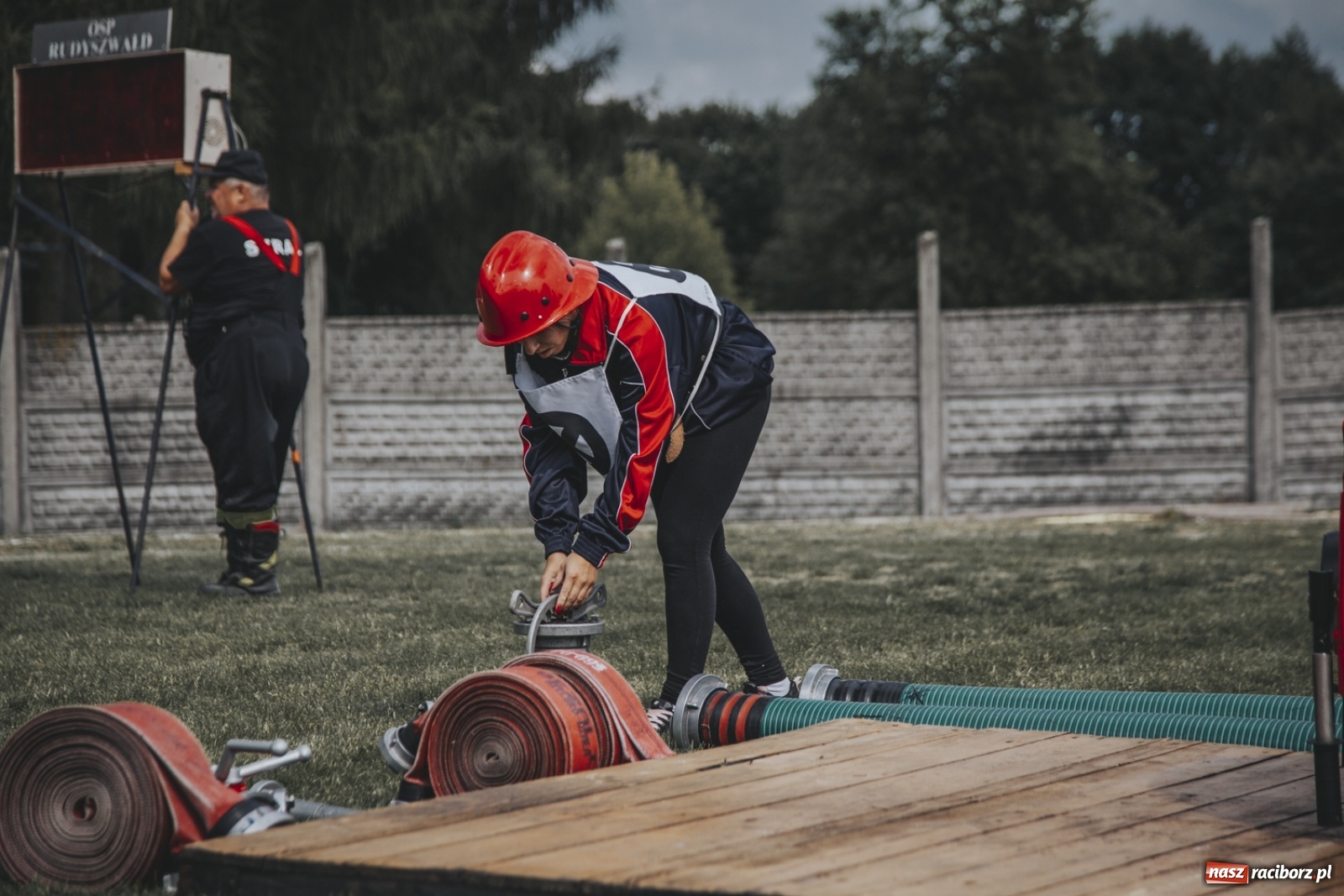 Zdjęcie w galerii na portalu naszraciborz.pl: Budziska o krok przez Rudą. Zawody sportowo-pożarnicze gminy Kuźnia Raciborska [FOTO] i [WIDEO] wiadomości z regionu