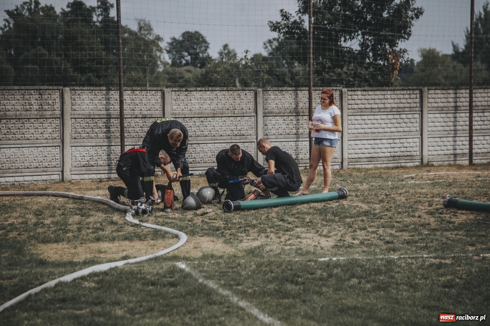 Zdjęcie w galerii na portalu naszraciborz.pl: Budziska o krok przez Rudą. Zawody sportowo-pożarnicze gminy Kuźnia Raciborska [FOTO] i [WIDEO] wiadomości z regionu
