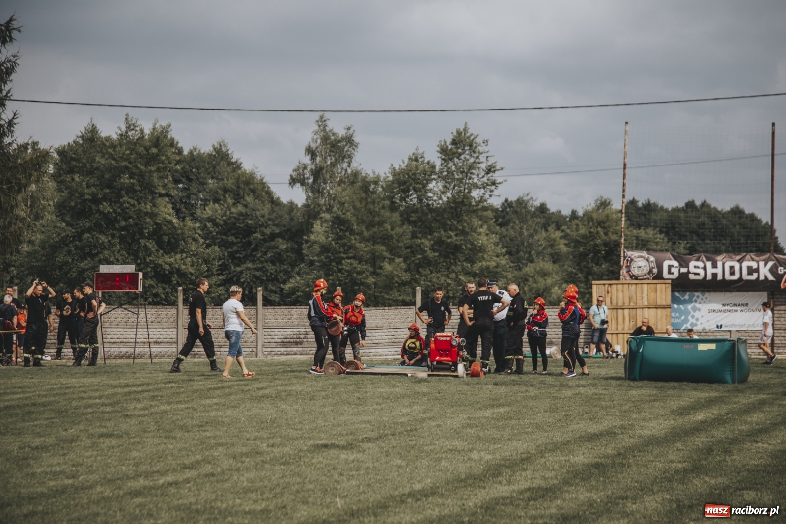 Zdjęcie w galerii na portalu naszraciborz.pl: Budziska o krok przez Rudą. Zawody sportowo-pożarnicze gminy Kuźnia Raciborska [FOTO] i [WIDEO] wiadomości z regionu